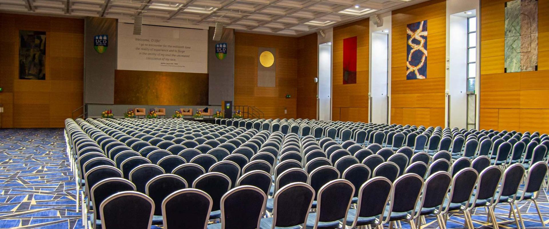 O'Reilly Hall theatre setup